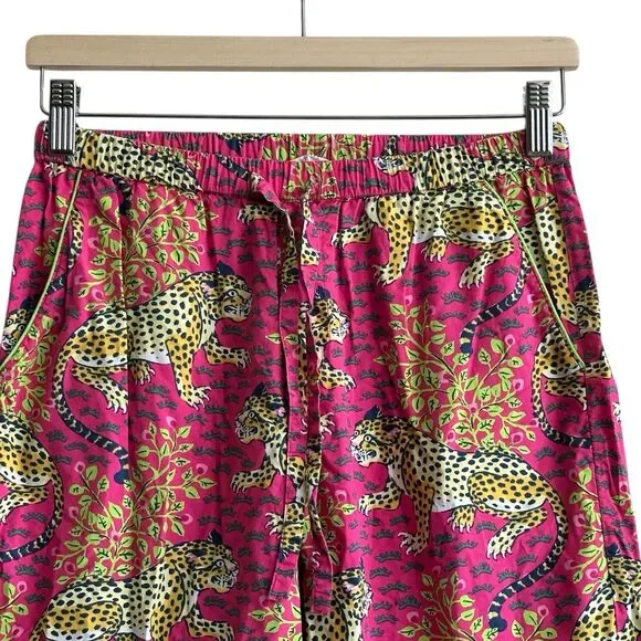 PrintFresh Bagheera Pajama Pants XXS Tobacco Hot Pink Organic Cotton - Picture 4 of 11